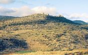 Развалины старинной крепости на Голанах.