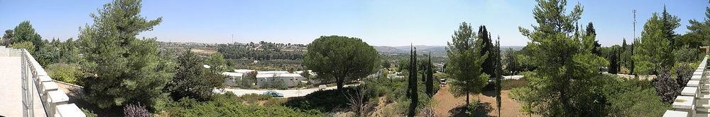 Вид Гуш-Эциона с крыши музея в Кфар-Эцион. Фото Эйтана Яарана.