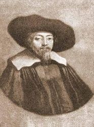 Менаше бен Исраэль. Рембрант. Офорт, 1636 г. Джуиш энциклопедия (1901 – 1912).