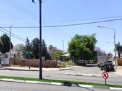 Один из старых кварталов Рош hа-Айна в мае 2024 г.