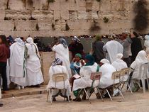 Эфиопские женщины у Стены Плача в Иерусалиме
