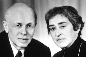 А.Д. Сахаров и Елена Боннэр