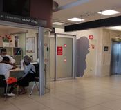 В тель-авивском отделении больницы Асута, принадлежащей "Макаби".