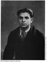 Биньямин Левинский, солдат сил «Свободной Франции».