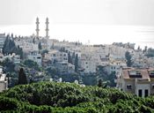 Вид на район Кабабир. Хорошо видны минареты мечети.