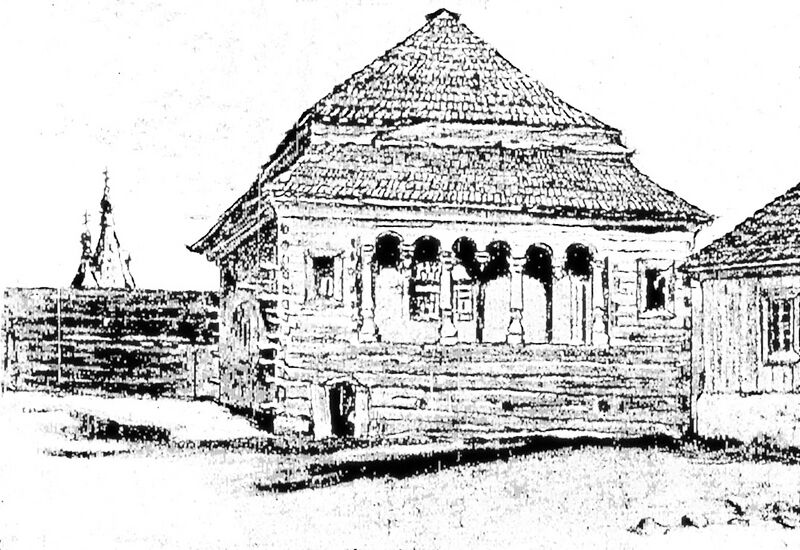 Файл:Maładečanskaja synagoga. Маладэчанская сынагога (1887).jpg
