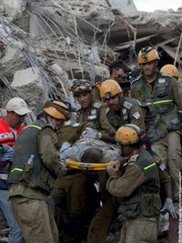Израильские спасатели