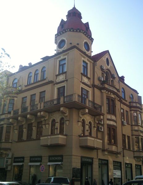 Файл:Landau house in Baku.jpg