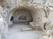 Погребальная камера с саркофагом. Фото д-ра Александра Луговского.