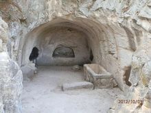 Погребальная камера с саркофагом. Фото д-ра Александра Луговского.