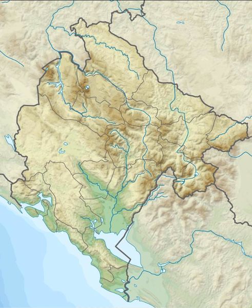 Файл:Relief Map of Montenegro.JPG