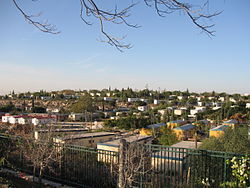 Караванный городок-общежитие студентов Ариэльского университета