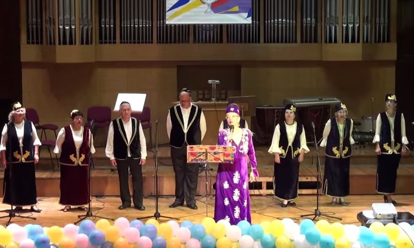 Ансамбль "Дульсе канто" под руководством Лики Ешкенази выступает на фестивале в Израиле.