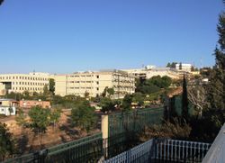 Кампусы университета (сзади - верхний)