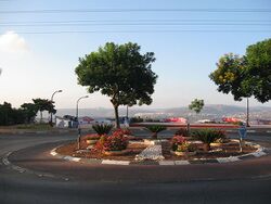 Развязка на пересечении улиц Ционут и Шешет hа-ямим