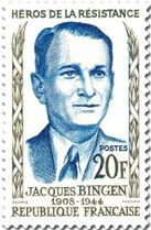 Жак Бинген, офицер «Свободной Франции», погиб в 1944 году.