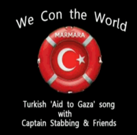 Обложка сингла «We Con the World (Мы обманули мир)» («Латма», 2010)