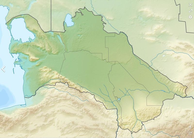 Файл:Relief Map of Turkmenistan.JPG